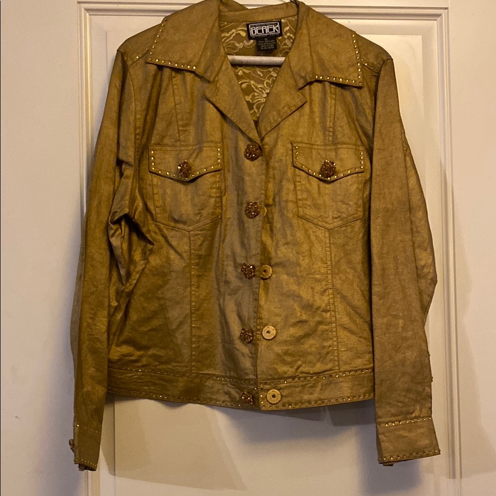 Women's Gold Jacket - excellent